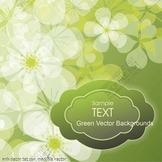 anh decor tet quy mao file vector